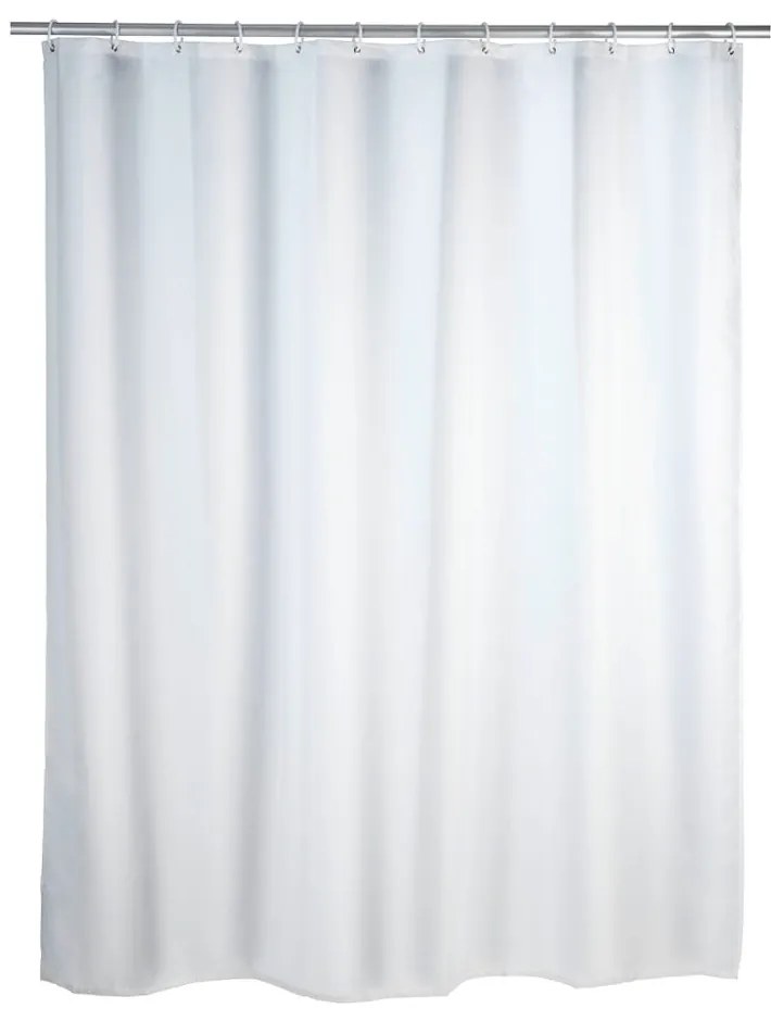 Perdea duș anti mucegai Wenko, 180 x 200 cm, alb