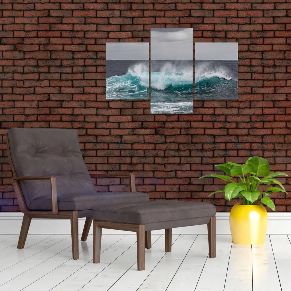 Tablou - Valuri pe ocean (90x60 cm)