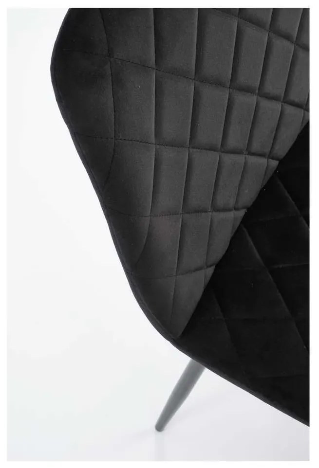 Scaun de bucătărie Sadie, negru