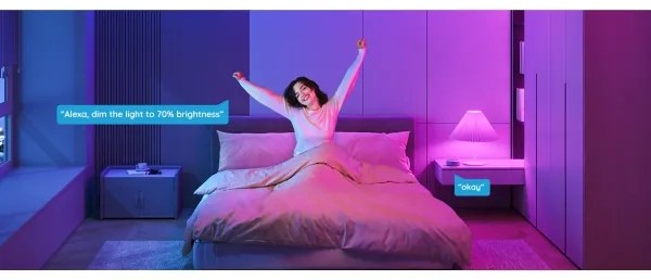 Bec LED RGBWW dimabil Govee Smart E27/12W/230V 2700-6500K Wi-Fi