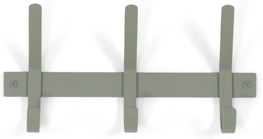 Cuier de perete verde prăfuit din metal 40 cm Dexter – Spinder Design