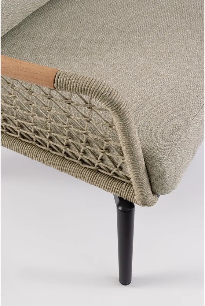 Canapea de grădină maro deschis din lemn de acacia Eulero – Bizzotto