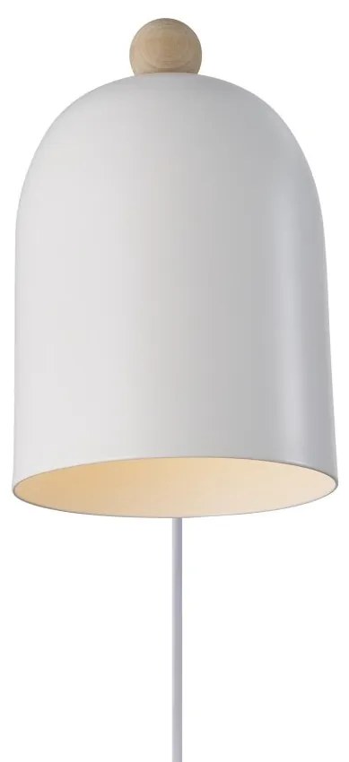 Aplica de perete camera copii design nordic Gaston alba