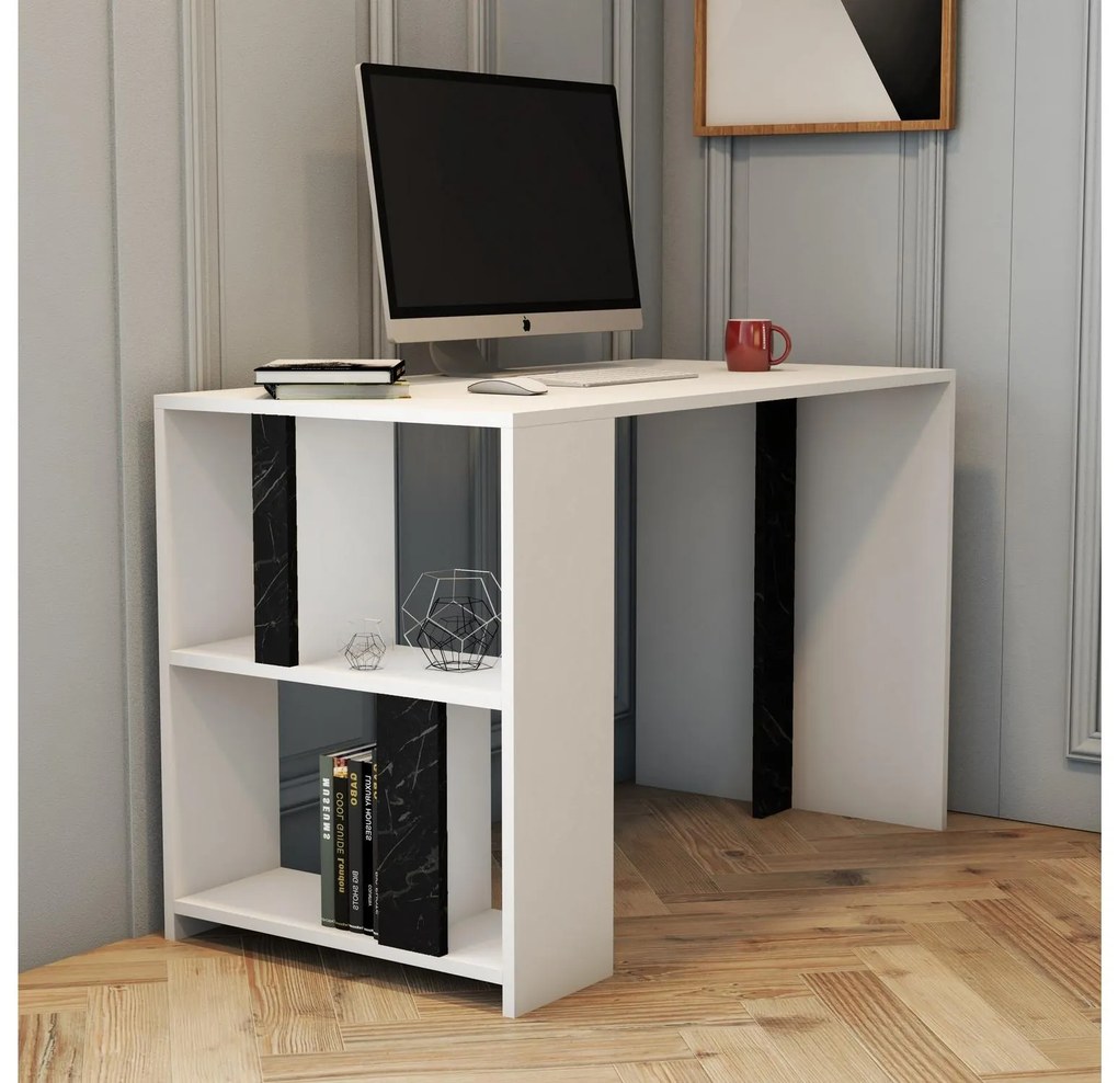 Masă PC Limba (Alb + Negru). 1088794