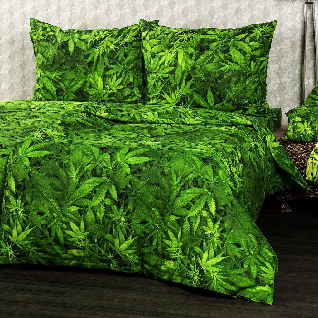 Lenjerie pat bumbac 4Home Aromatica 1 pers., 140 x 200 cm, 70 x 90 cm