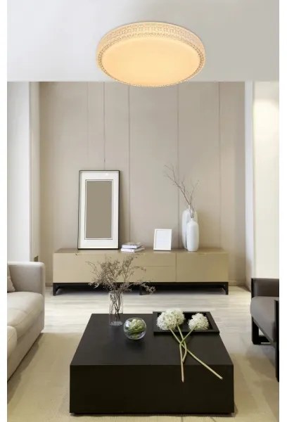 Globo 41749-12 - Plafonier LED OVI 12W 230V