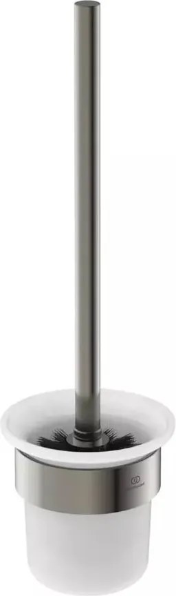 Perie WC Ideal Standard Atelier Conca design rotund argintiu Silver Storm