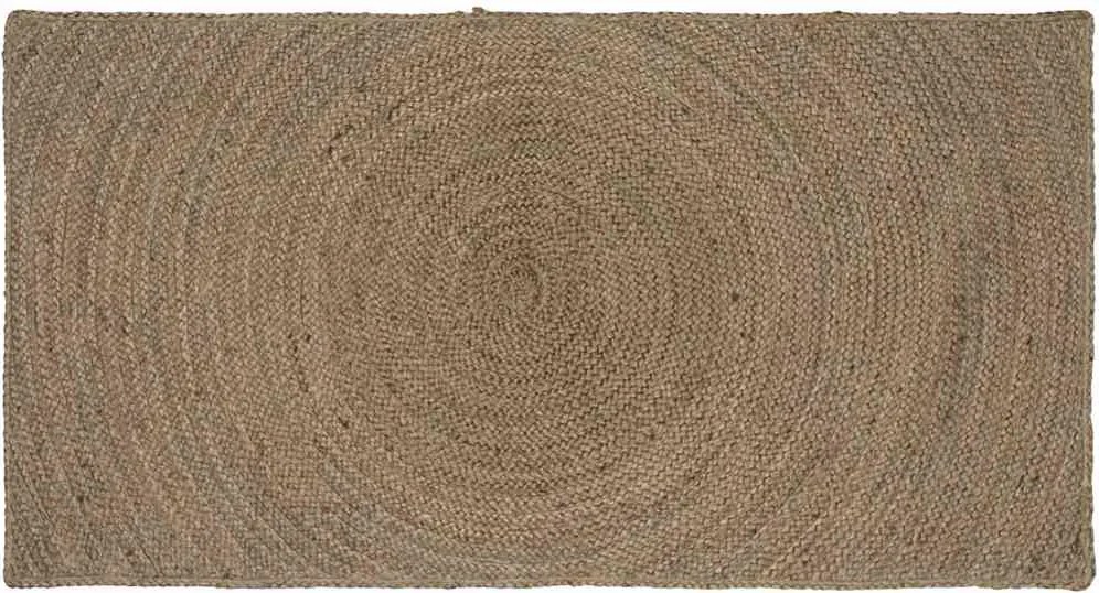 vidaXL Covoare de zonă Dreptunghiular Gri 80 x 150 cm Iută