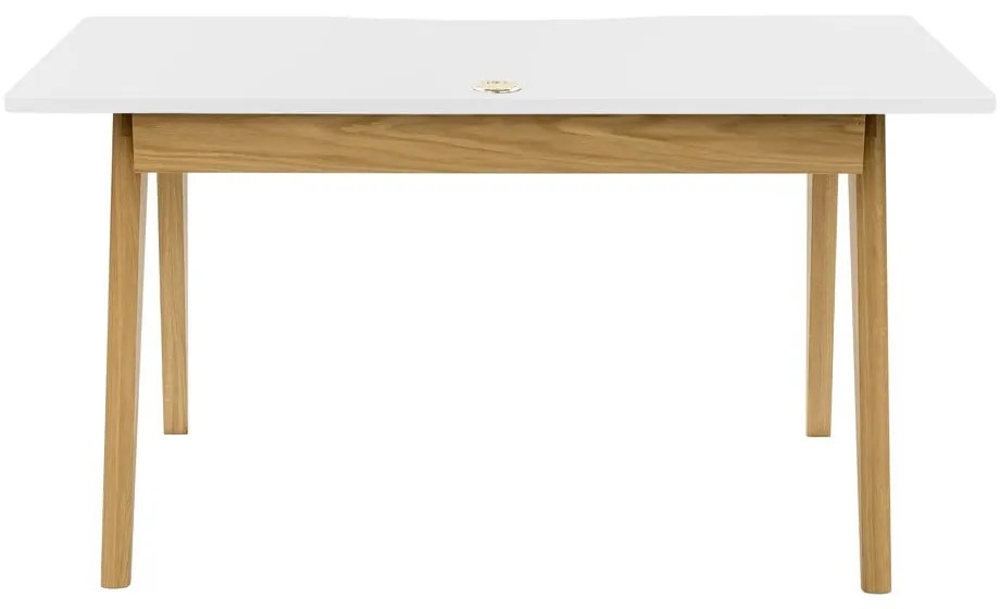 Birou cu aspect de lemn de stejar 70x140 cm Nice – Woodman