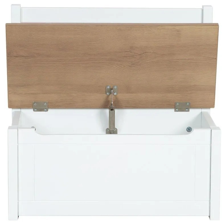 Bancă de copii albă Woody – Roba