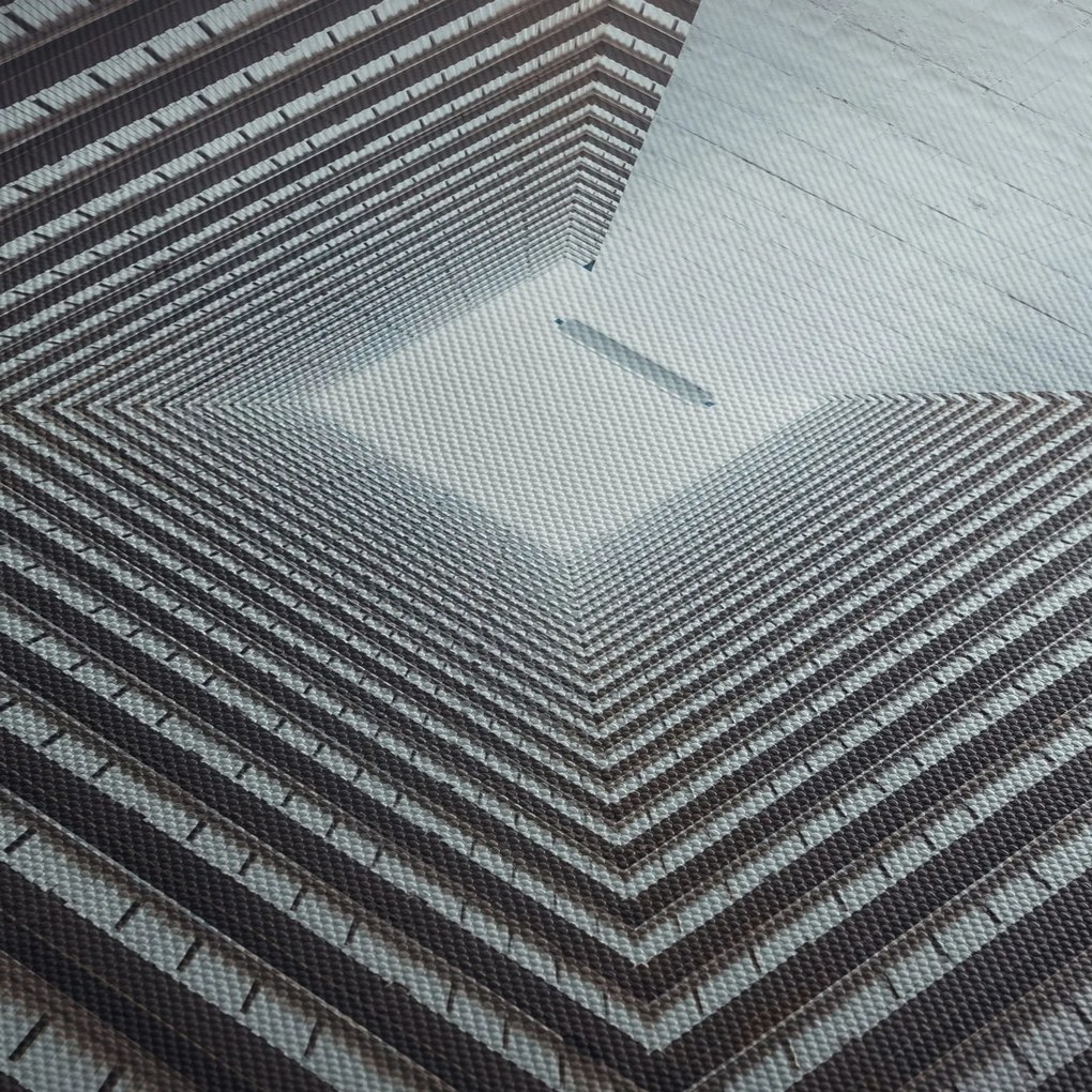 Tablou - Vedere din interiorul clădirii (120x50 cm)