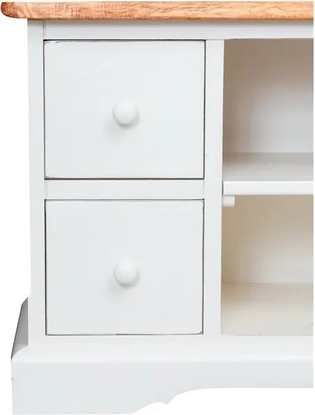 Comoda TV, L129 40 H60 cm, lemn masiv