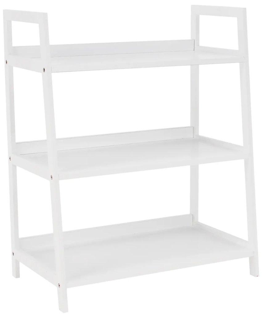 Etajera cu 3 rafturi, alb, REON TYP 1