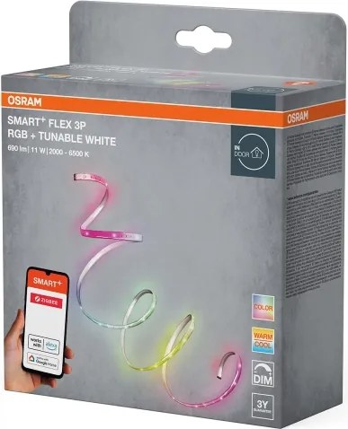 Osram - bandă LED RGB+TW dimmabilă SMART+ FLEX 1,8m LED/11W/230V 2000-6500K