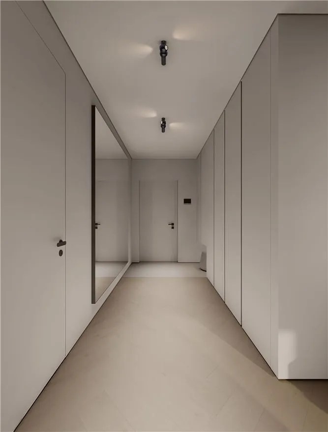 Plafoniera cu 2 Spoturi LED stil minimalist 3000K NOTIC negru