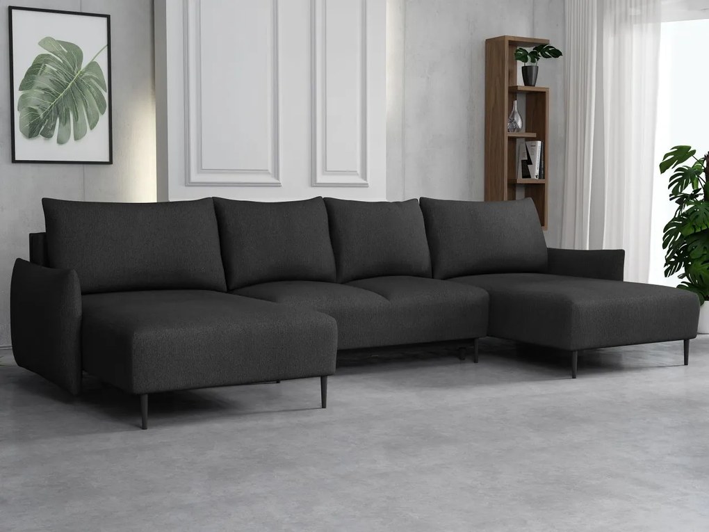 Colțar în formă de U Welenora U (Negru) (cu sp. depozitare). Promo -17%. 1105012