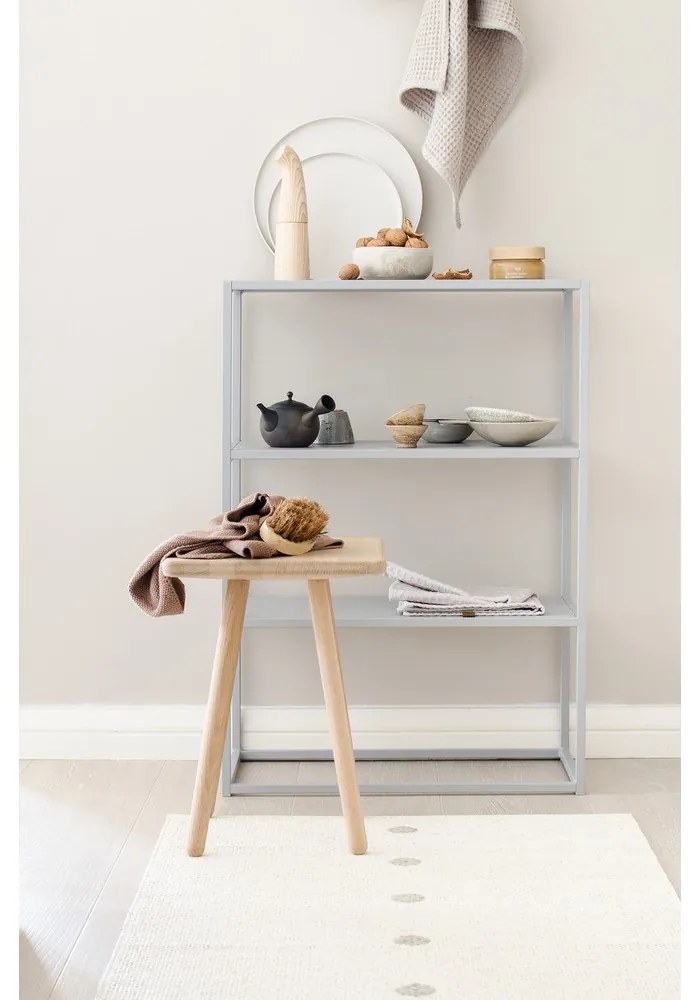 Covor pentru exterior și interior bej/crem 70x140 cm Peg Linen Vanilla – Pappelina