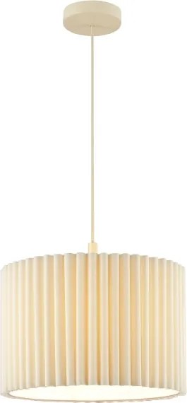 Brilliant - Lampă suspendată pe cablu VELIN 1xE27/20W/230V Ø 35 cm crem