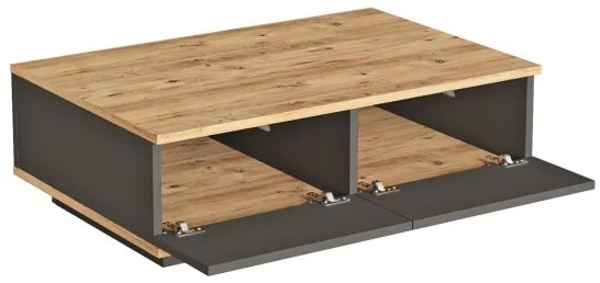 Masă de cafea NEL, pin/antracit