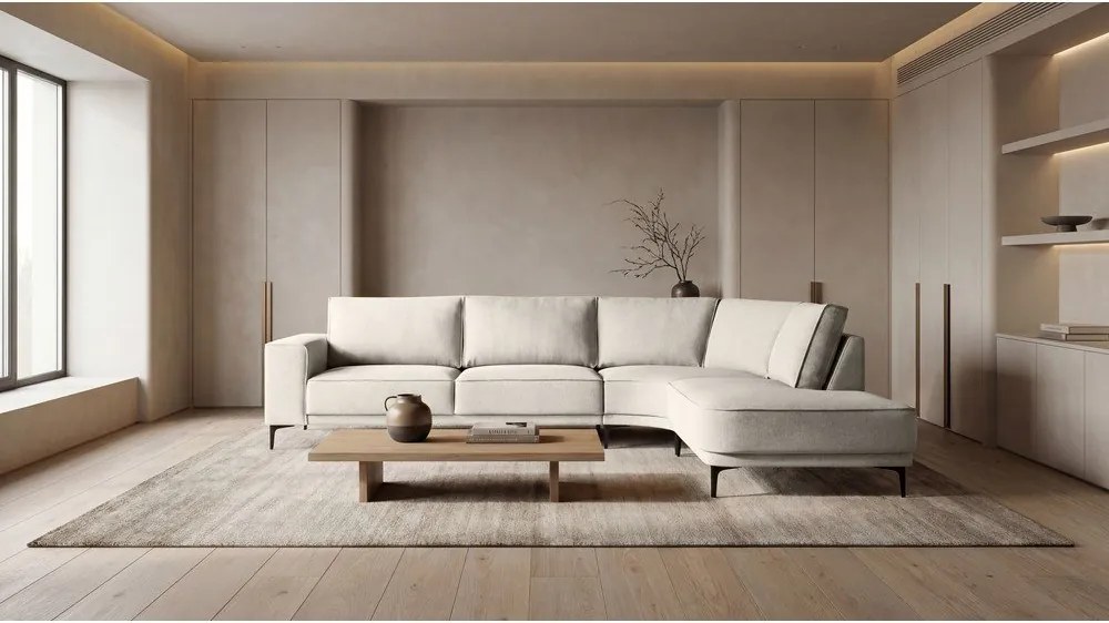 Colțar crem (colț pe partea dreaptă) Copenhagen – Scandic