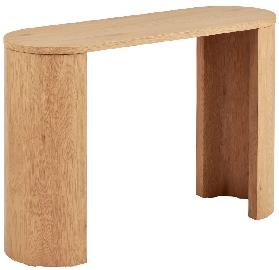 Bibione masă consolă naturală, 38x114x75 cm