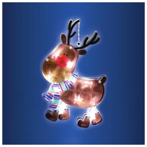 LED decoratiuni de craciun pentru geam 10xLED/3xAAA