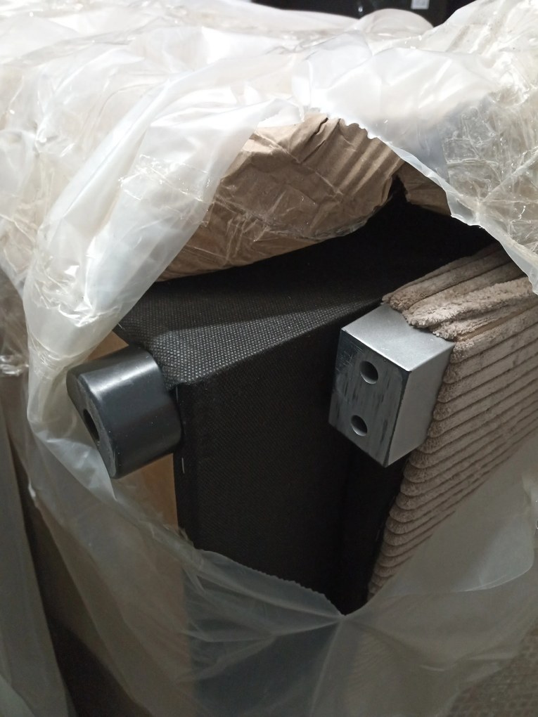 OFERTA Set de canapele bej in forma de U SMART COSARO 295x140 cm II. calitate