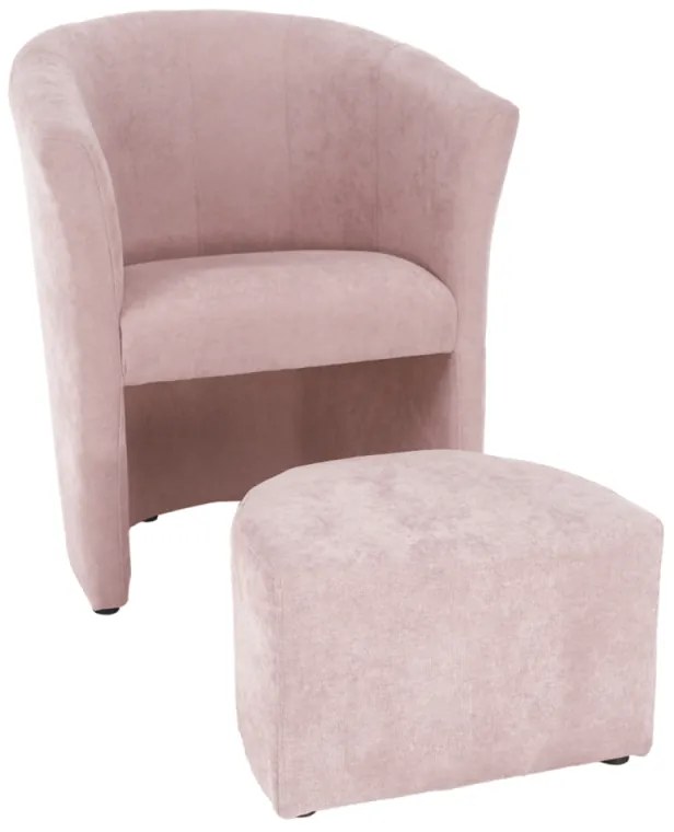 Fotoliu Taburet ROSE Roz