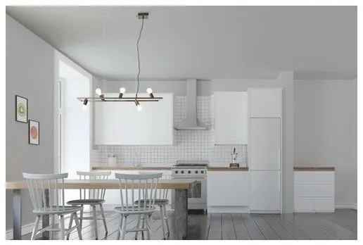 Brilliant - Lustră pe cablu KALLA 5xE27/40W/230V