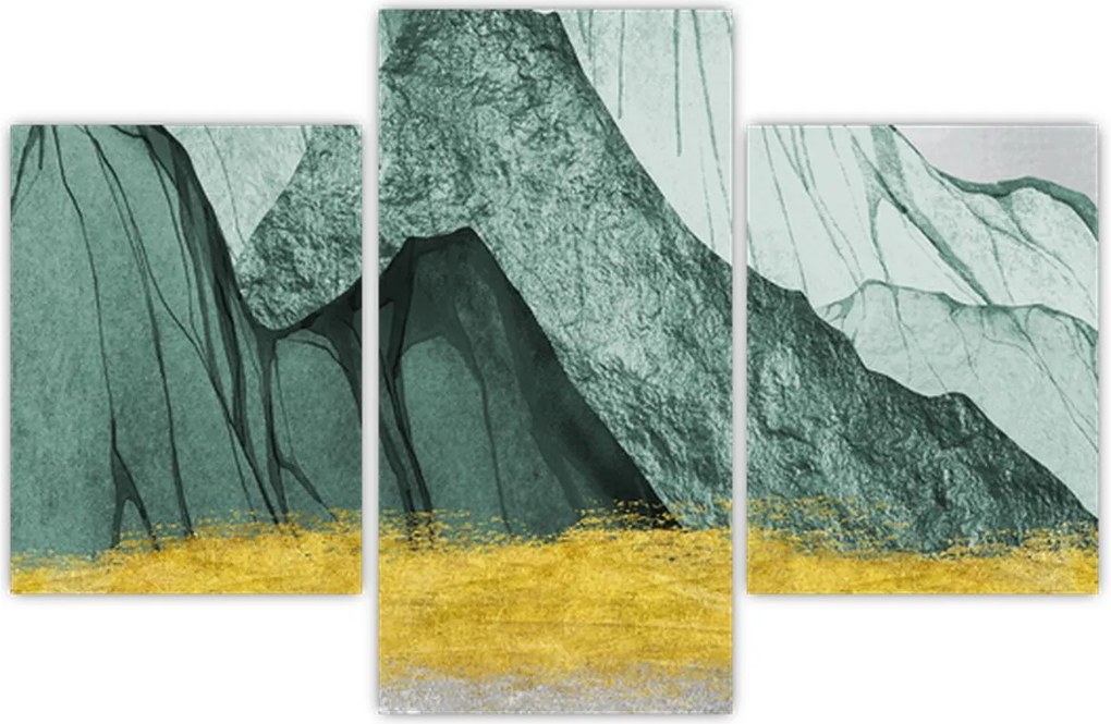 Tablou - Munții Smarald N⁰2 (90x60 cm)