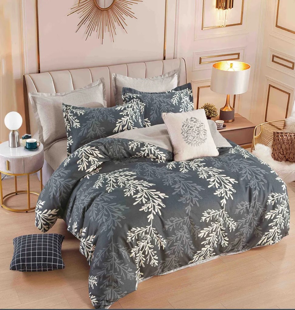 Lenjerie pat dublu, 6 Piese, Finet Premium