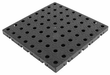 Pad scaun AvaTile 158 x 128 x 1,6 cm, negru