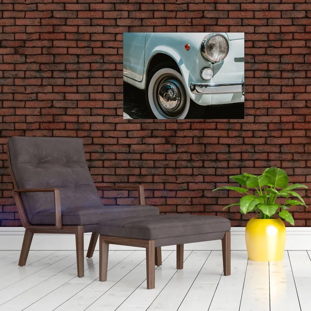 Tablou - mașina retro Fiat (70x50 cm)