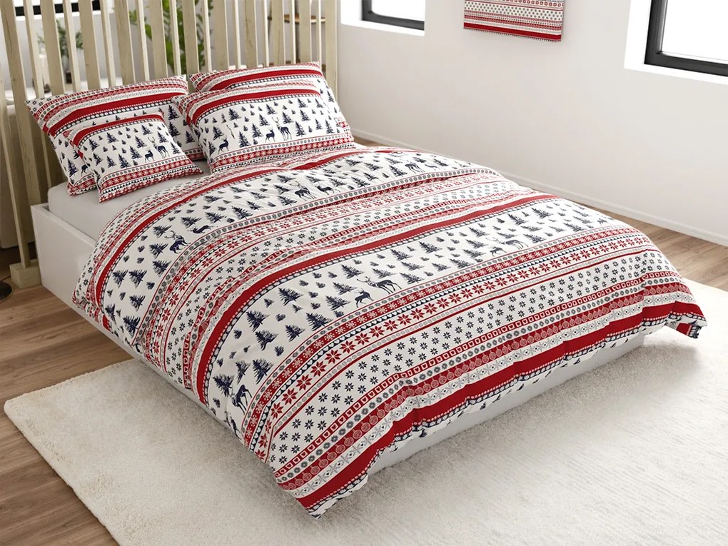 Lenjerie de pat din microfibra TWINKLE CHRISTMAS colorat Dimensiune lenjerie de pat: 70 x 90 cm | 140 x 220 cm