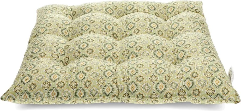 Pernă de scaun din bumbac 37x37 cm Blockprint – Rex London