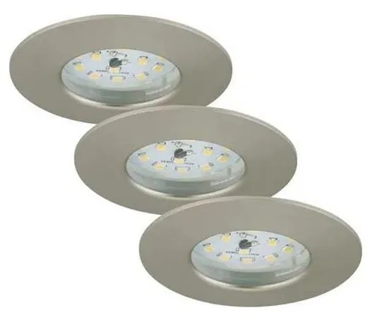 SET 3x corp de iluminat LED încastrat pentru baie Briloner LED/5,5W/230V IP44