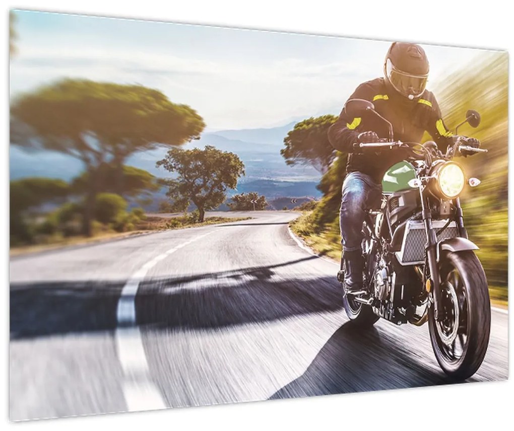 Tablou - Motociclist (90x60 cm)