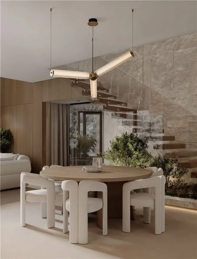 Lustra LED suspendata design decorativ ESSENZO