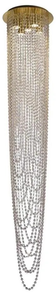 Searchlight 10883-5SB - Plafonieră aplicată SWOOP 5xGU10/50W/230V