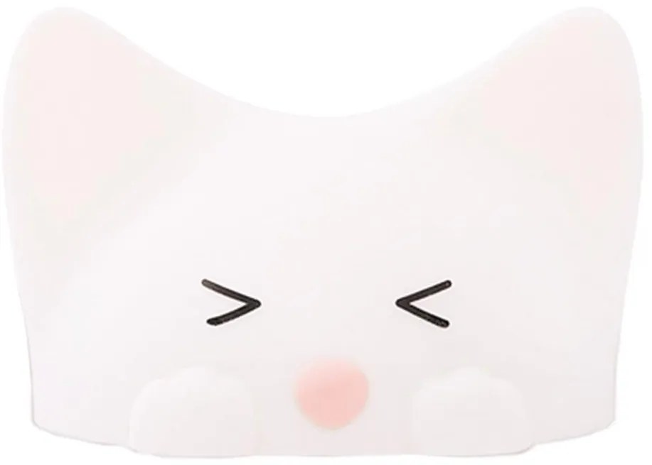 Lampă LED RGB tactilă reîncărcabilă dimabilă pentru copii MegaLight CATTY CAT LED/5V
