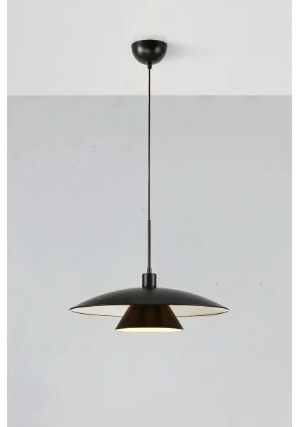 Lustră pe cablu MILLINGE 1xE27/40W/230V negru Markslöjd 108431