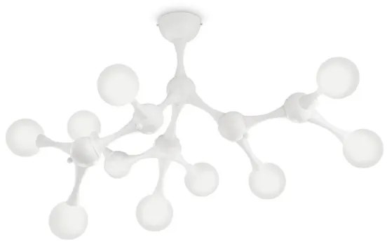 Lustră LED aplicată Ideal Lux NODINO 9xG9/3W/230V alb