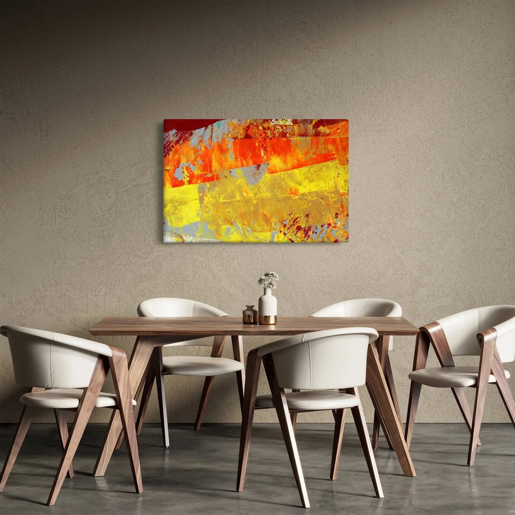 Tablou cu abstracție - pictura (90x60 cm)