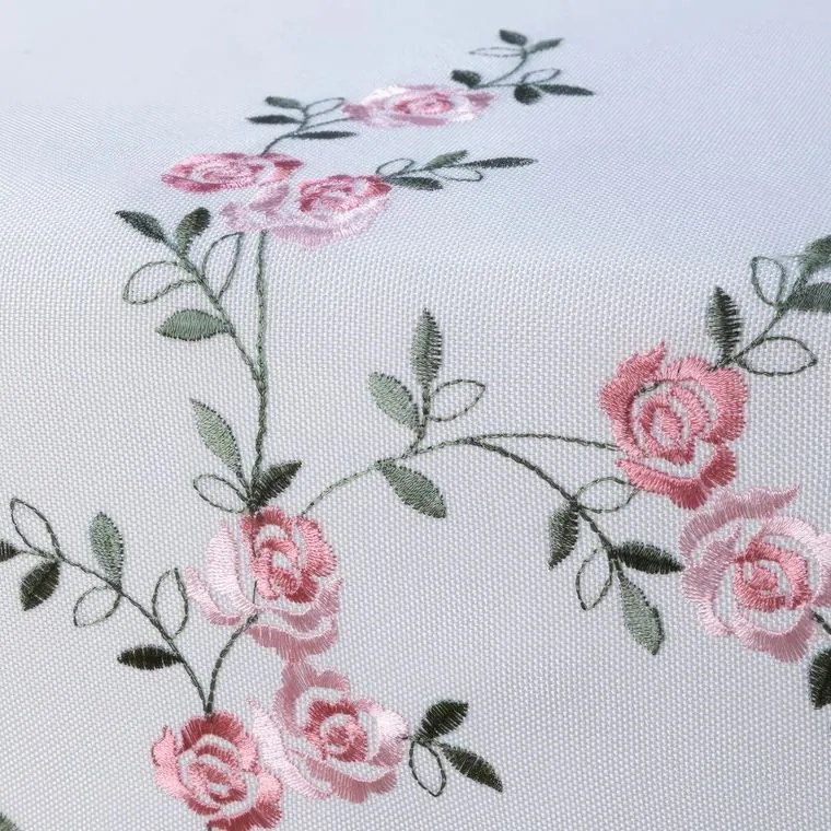 decoDoma Traversă de masă cu imprimeu MINI TRANDAFIRI 40 x 110 cm