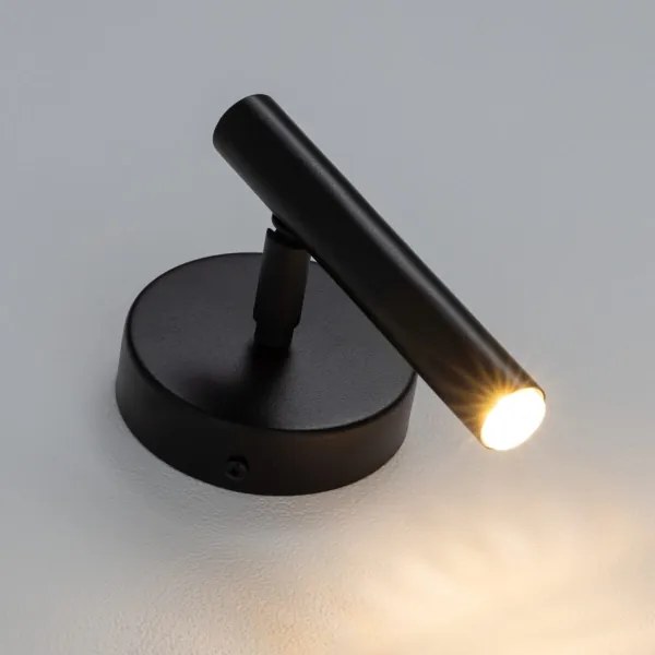 Spot de perete STALACTITE 1xG9/2,5W/230V negru