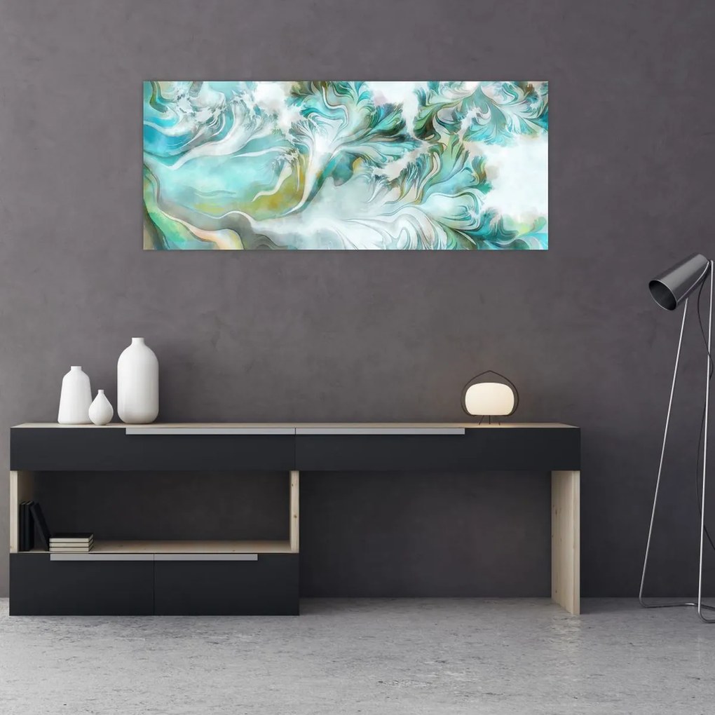 Tablou - Pictura modele abstracte de pictură (120x50 cm)