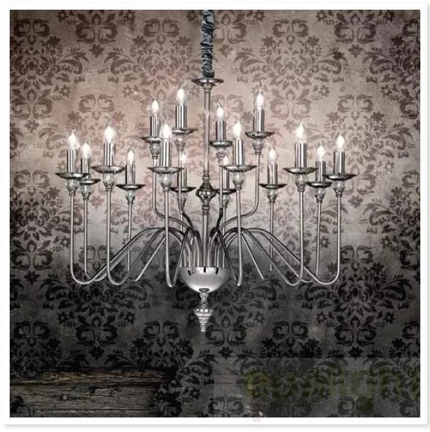 Candelabru 16 brate crom diam. 90cm ARTU SP16 073149