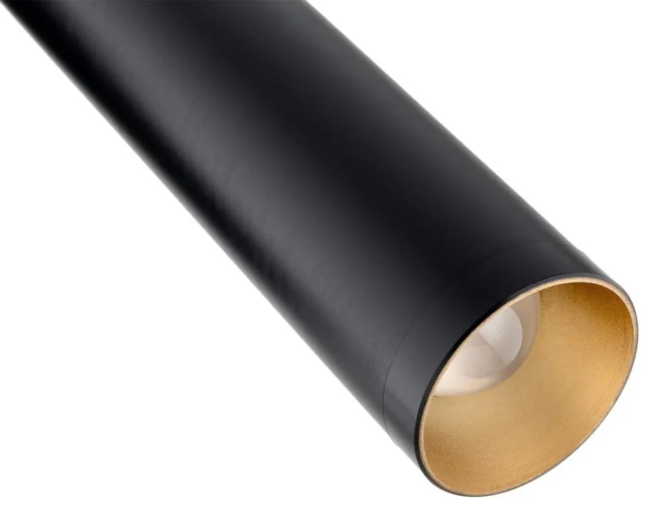 Aplica LED cu spot design modern Rio negru