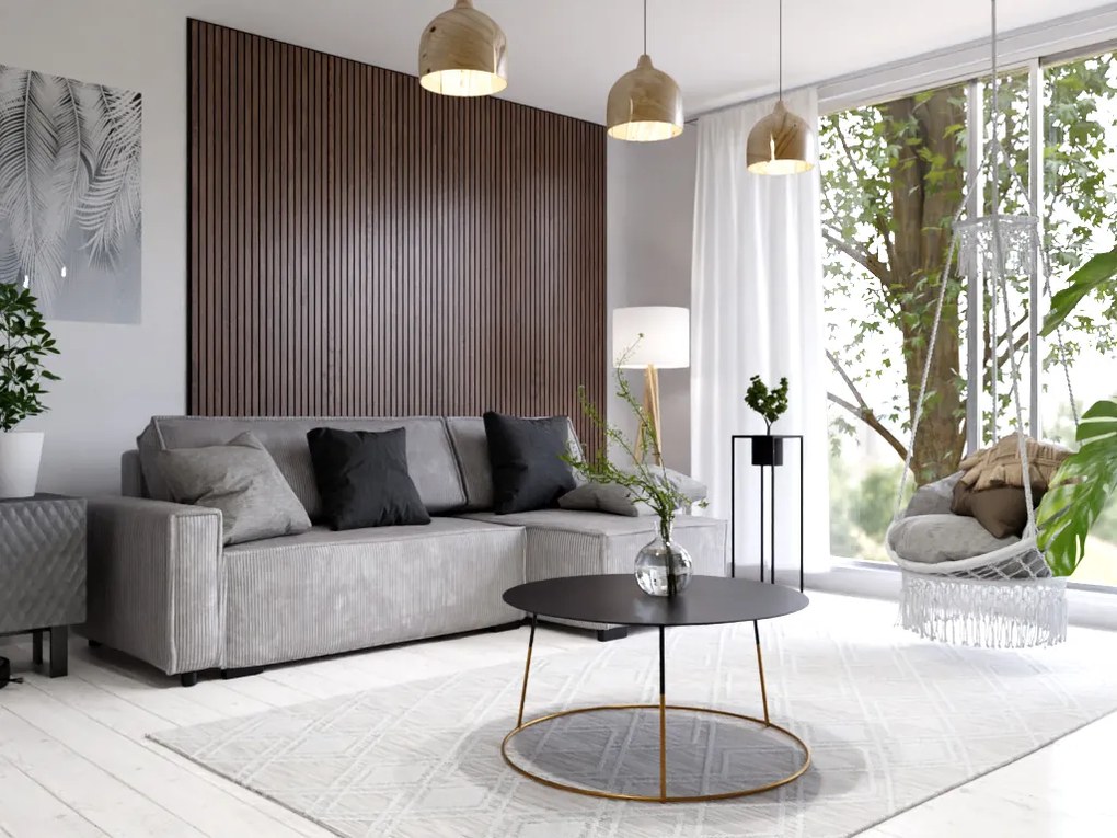 Panou lamelar din Nuc Natural, 240x60cm (2 Buc)