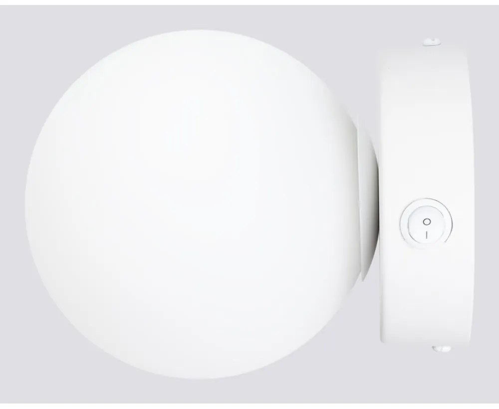 Aplică de perete albă Blaze – Sollux